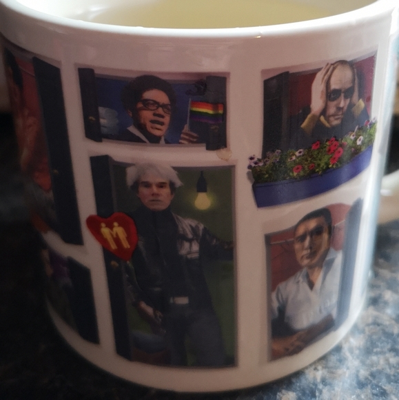 Extremely Unique Unemployed Philosophers Guild Ceramic Mug, Changes w Hot Water - Picture 7 of 7